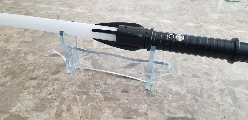 Acrylic Lightsaber Display Stand Holder Extremely Durable, Star Wars Shelf