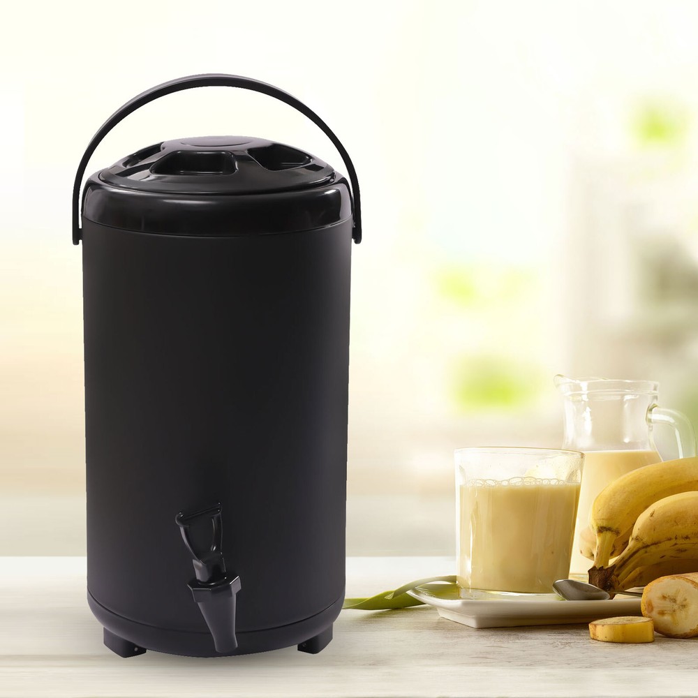 Insulated Beverage Server / Dispenser 2.3 Gallon Capacity Hot Cold Drinks Buffet