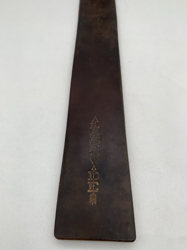 Vintage Lakeside genuine shell 3355 leather strop