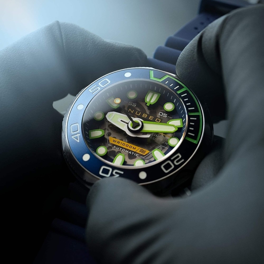 Ventana Skeleton Automatic Limited Edition Sea Blue