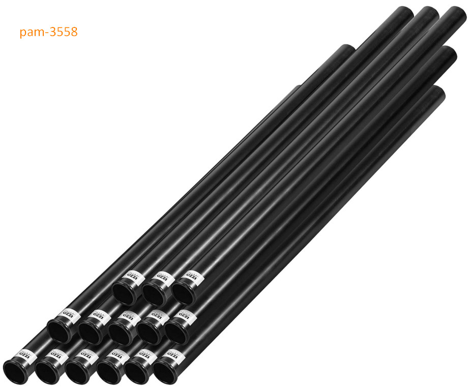 Golf Black Plastic Golf Club Tube