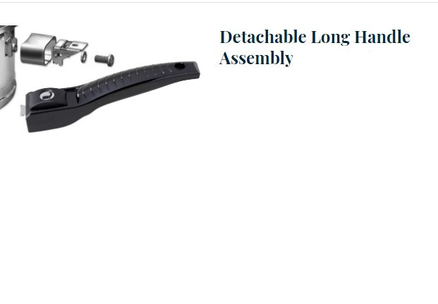 Lifetime Detachable Long Handle & Conversion Kit for Solar & Custom Design Pots