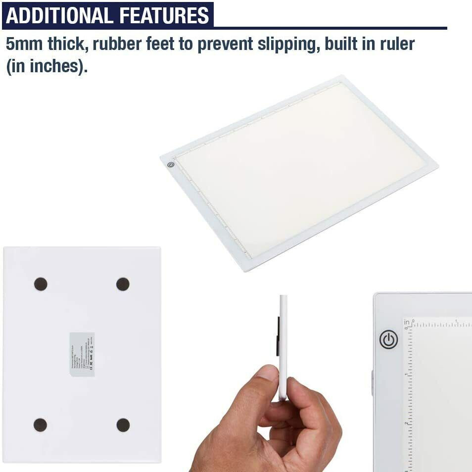 LED Light Box for Tracing - 15" Ultra Thin Light Pad-Standard A4