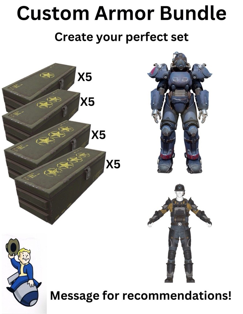 (Xbox) Custom 4 Star Armor Bundle