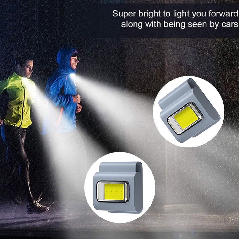 ˜(Silicone Clothespin Running Light) Magnetic Eyeglasses Worklight