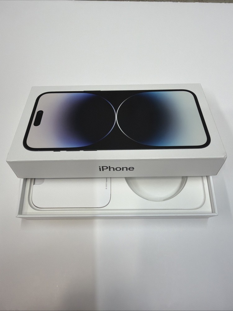 Apple iPhone 14 Pro Max Empty Box ONLY- Purple Model A2651 OEM