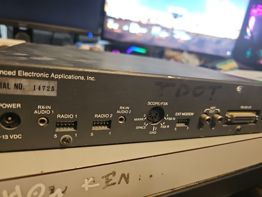 AEA Pakratt PK-232 Multi-Mode Data CONTROLLER Untested