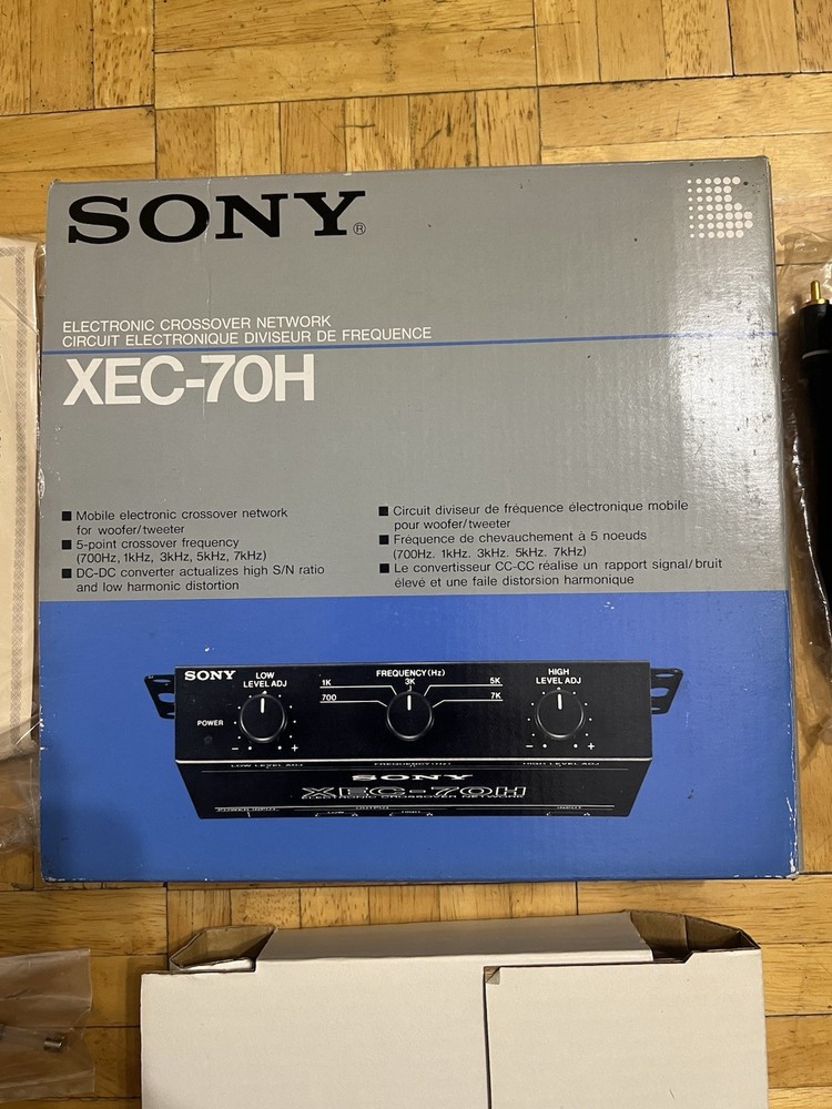 Old School Sony Equalizer car audio