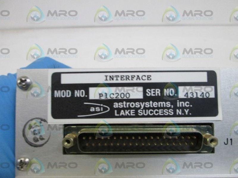 ASTROSYSTEMS, INC. INTERFACE MODULE P1C200 NSNP