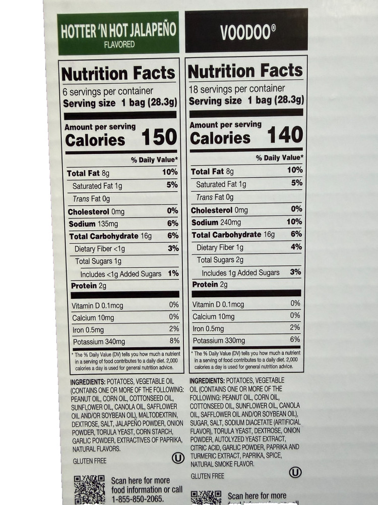 Zapp's Variety Pack Potato Chips, 1 oz., 36 pk.
