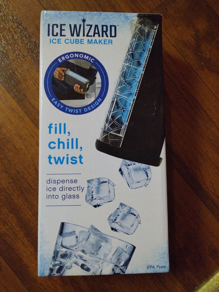 Allstar CEW01112 Ice Wizard 12 Ice Cube Maker Dispenser Open Box Creates 12 Cube