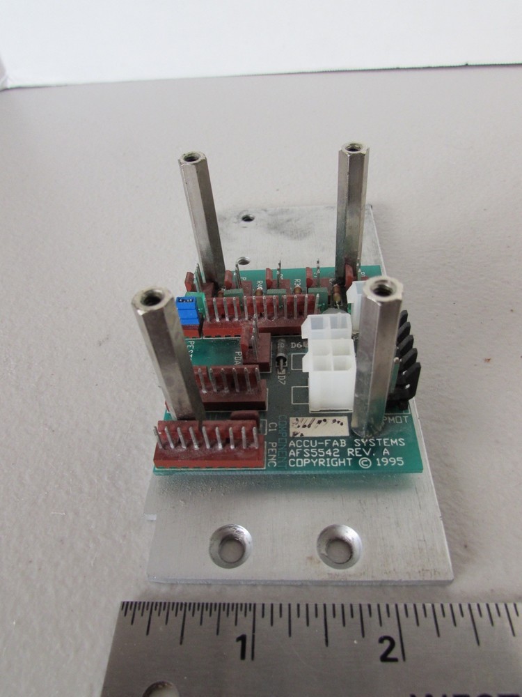 Accu-Fab Systems AFS5542 Rev. A Control Board Breakout Control PCB Interface