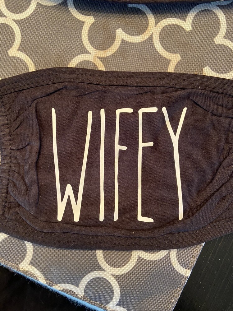 Hubby And Wifey Facemask