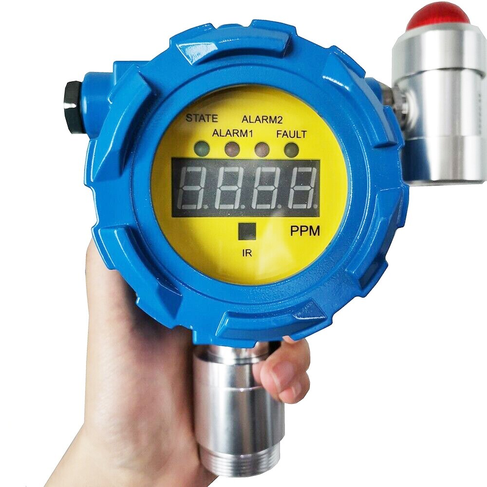 Wall-mounted NH3 Gas Detector with Range 0-1000PPM Single Input 4~20mA or RS485