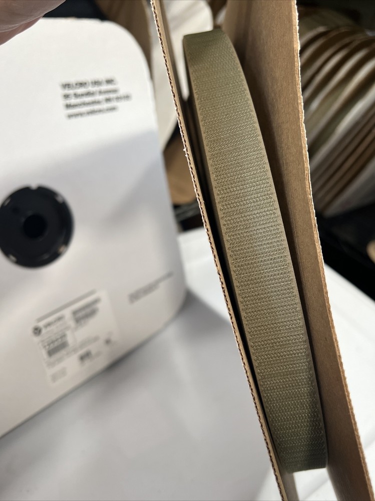 Velcro Brand 1” Tan Hook See On