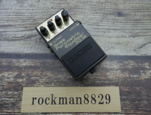 BOSS PQ-3B Bass Parametric Equalizer Guitar Effects Pedal from japan