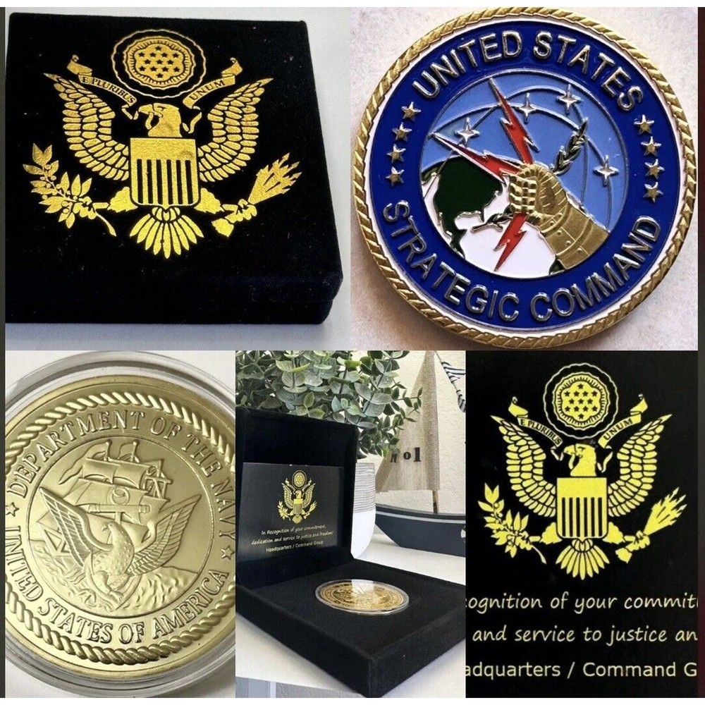 United States Strategic Command Challenge Coin USA