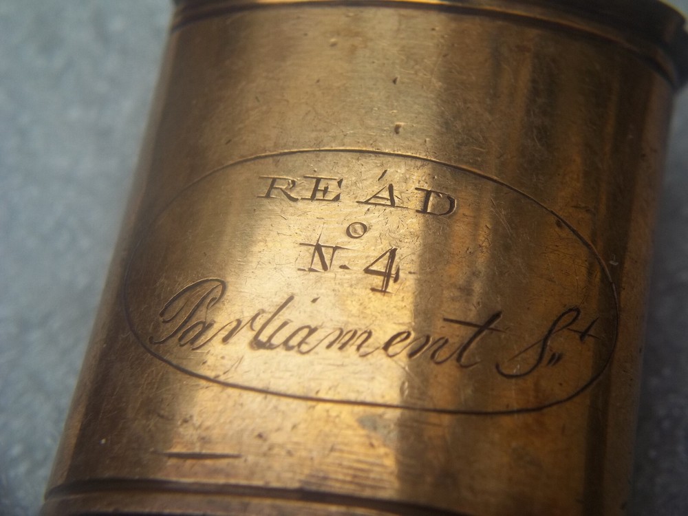 Antique 18th Century "Read" British Military Scabbard Fitting
