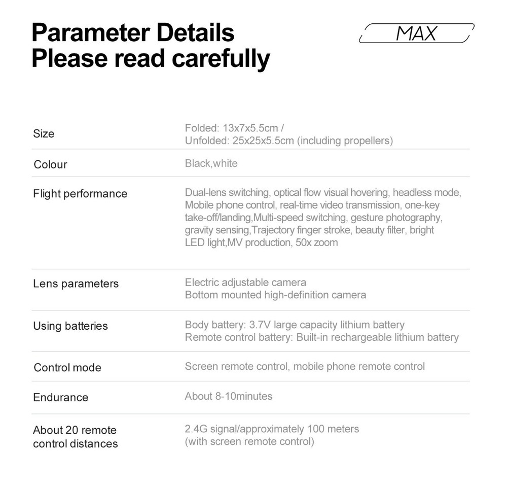 E99 Max Drone Screen Controller, 2 batteries, Altitude Hold, One Key Take Grey