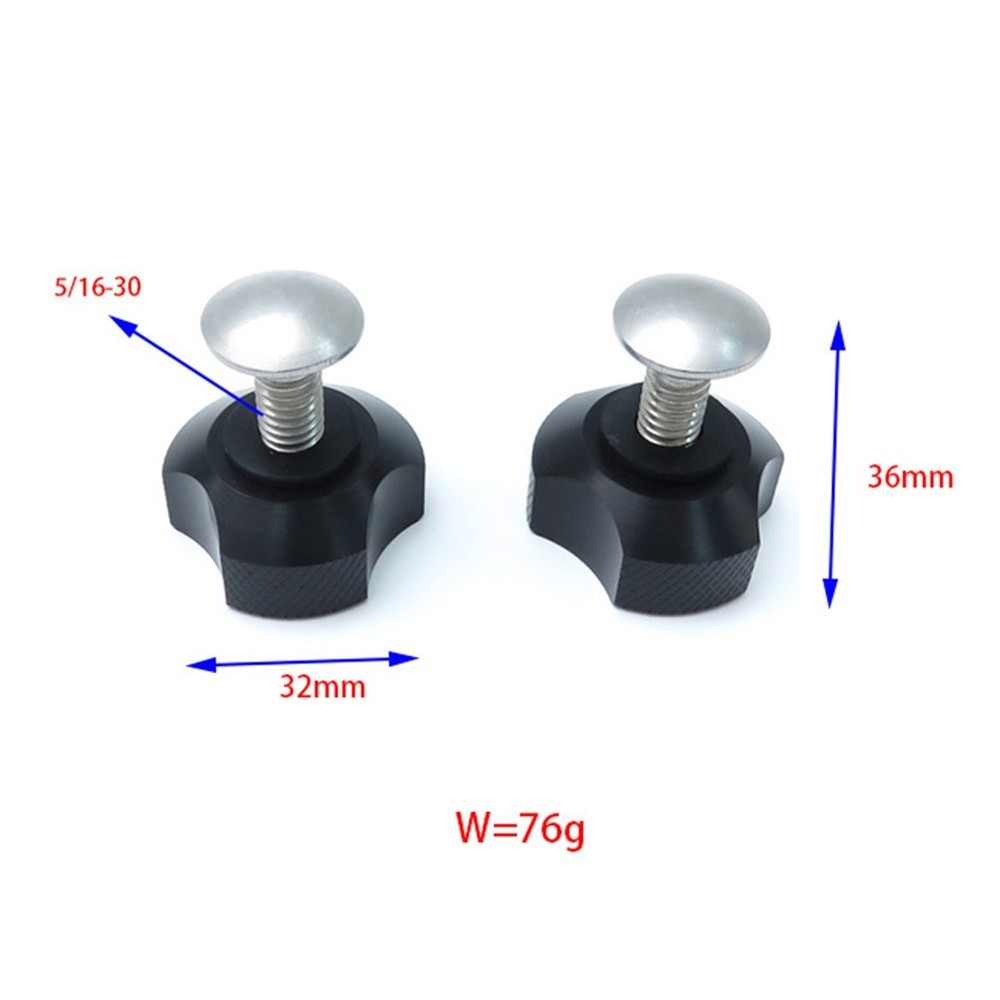 2pcs Scuba Diving Backplate Back Plate Screws Flat Head Embedded Screw 5/16-30