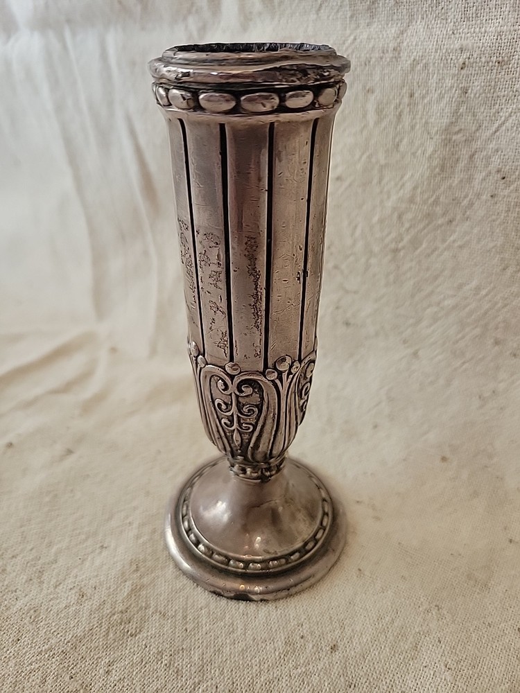 Vintage Silver Plated Ronson Juno Table Lighter Base- 1950's.
