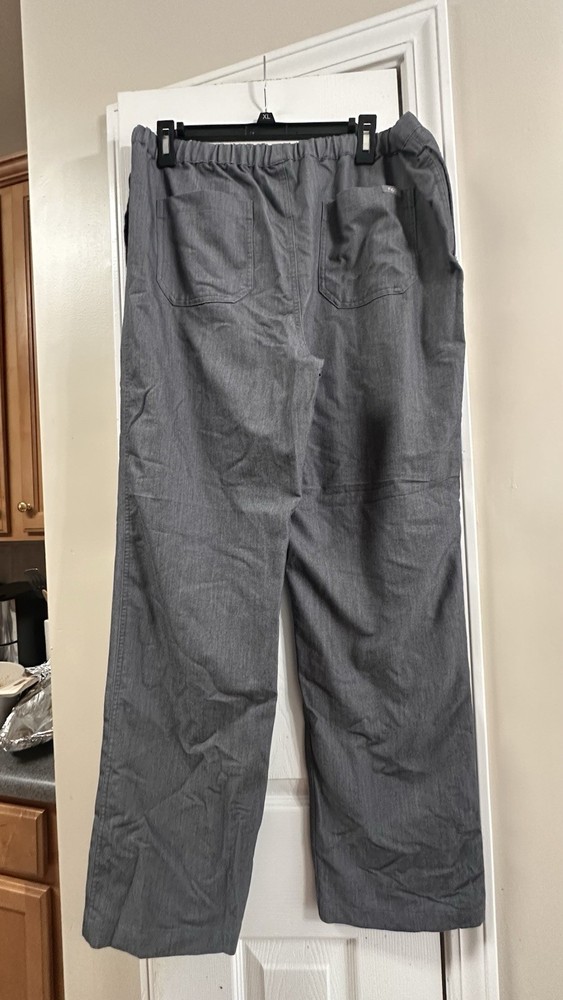 Figs Scrubs Set Grey L Pants Long 30.5