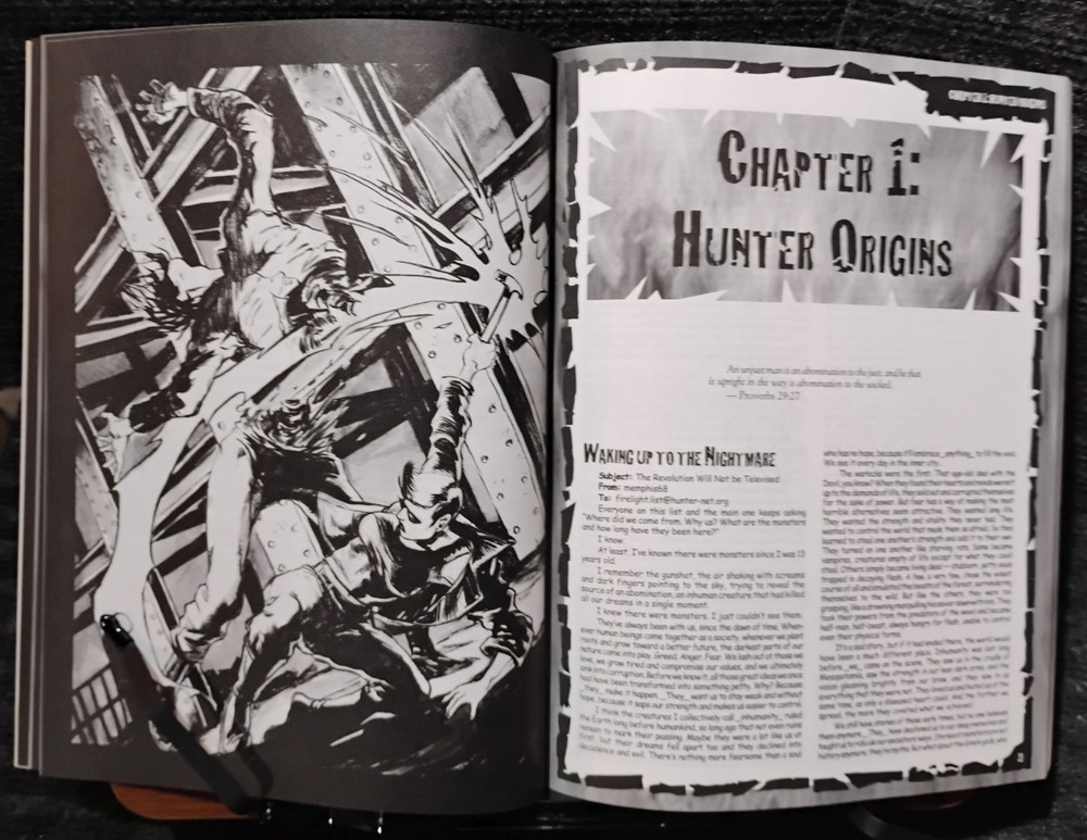 Hunter Book: Avenger (2000) Hunter The Reckoning RPG White Wolf