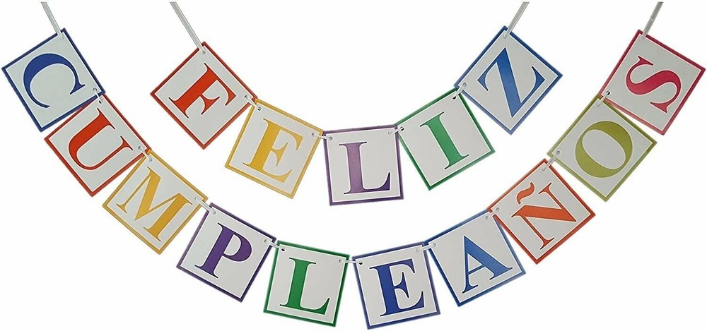 Feliz Cumpleanos Banner