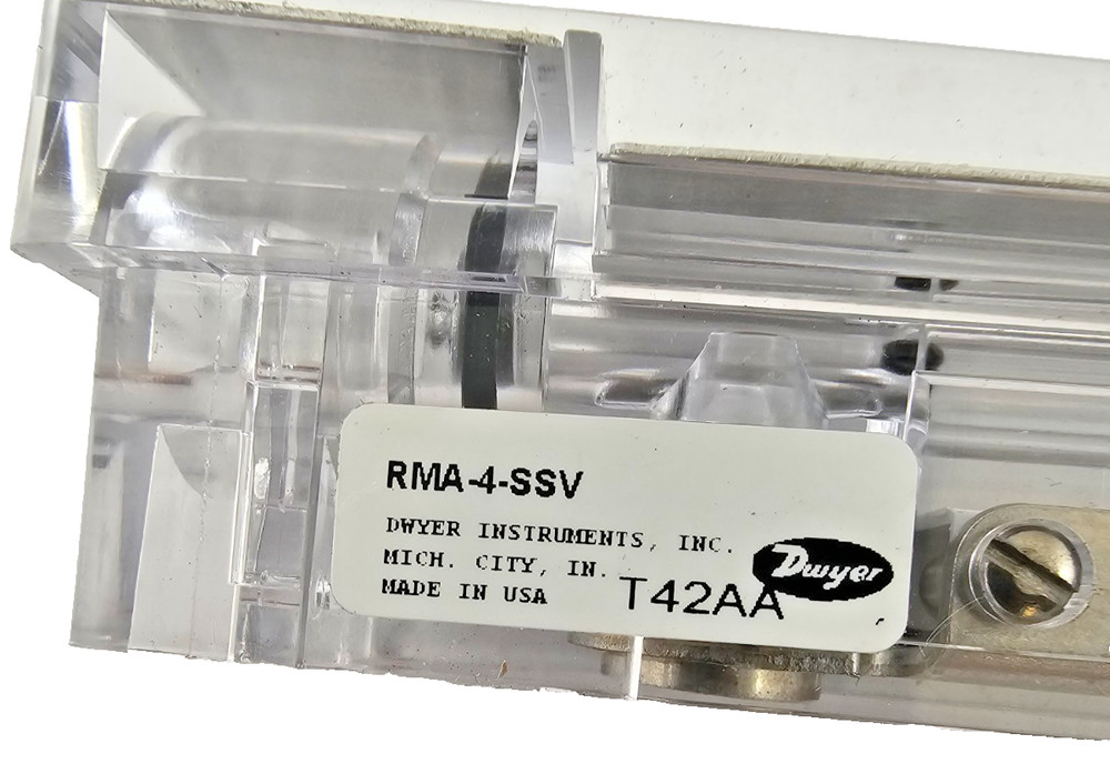 Dwyer RMA-4-SSV Rate-Master 0-5scfh Variable Flowmeter SS Valve 100PSI