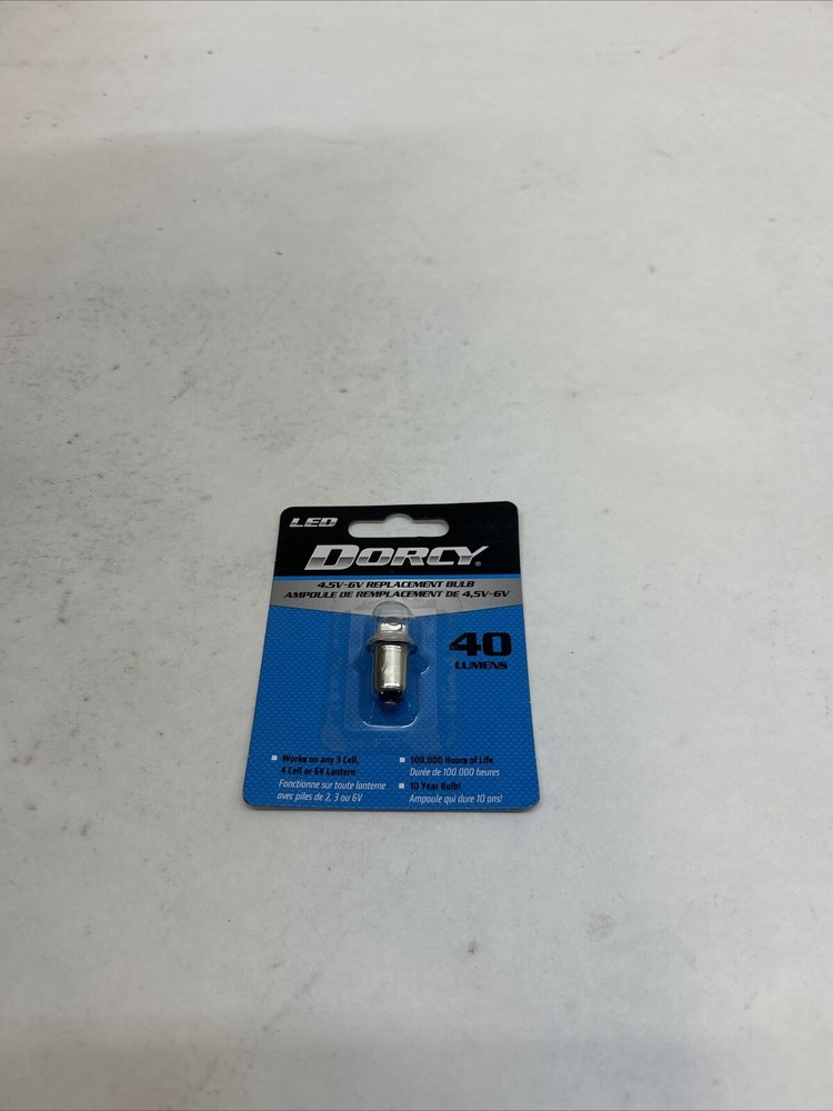 Dorcy 41-1644 100,000 hrs. Life 40 Lumen LED Flashlight Replacement Bulb