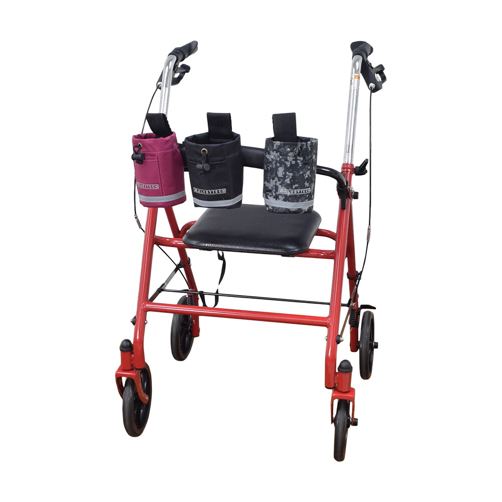 Black Unbreakable Universal Cup Holder for Mobility E-Bikes/Walker/Stroller
