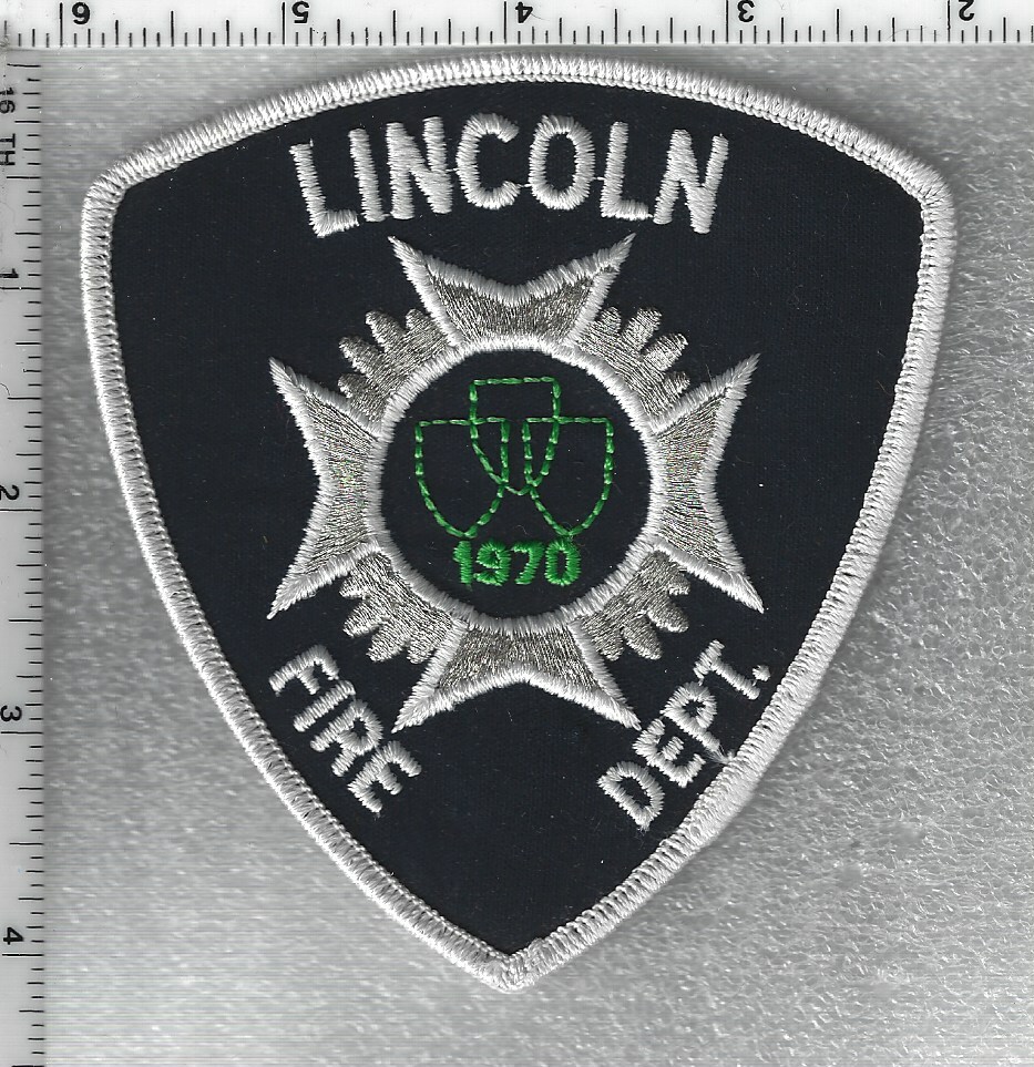Lincoln Fire Department (Ontario, Canada) Shoulder Patch