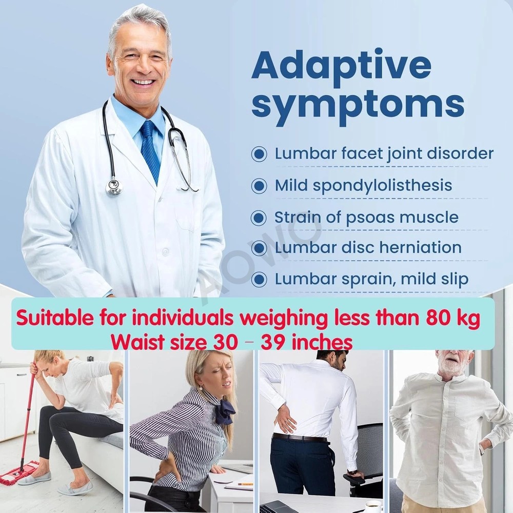 Lumbar Traction Device, Spinal Decompression Devices, Lumbar Decompression Belt