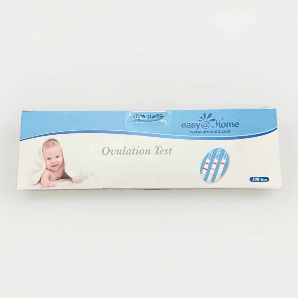 Easy @ Home Ovulation Test 100 Tests New
