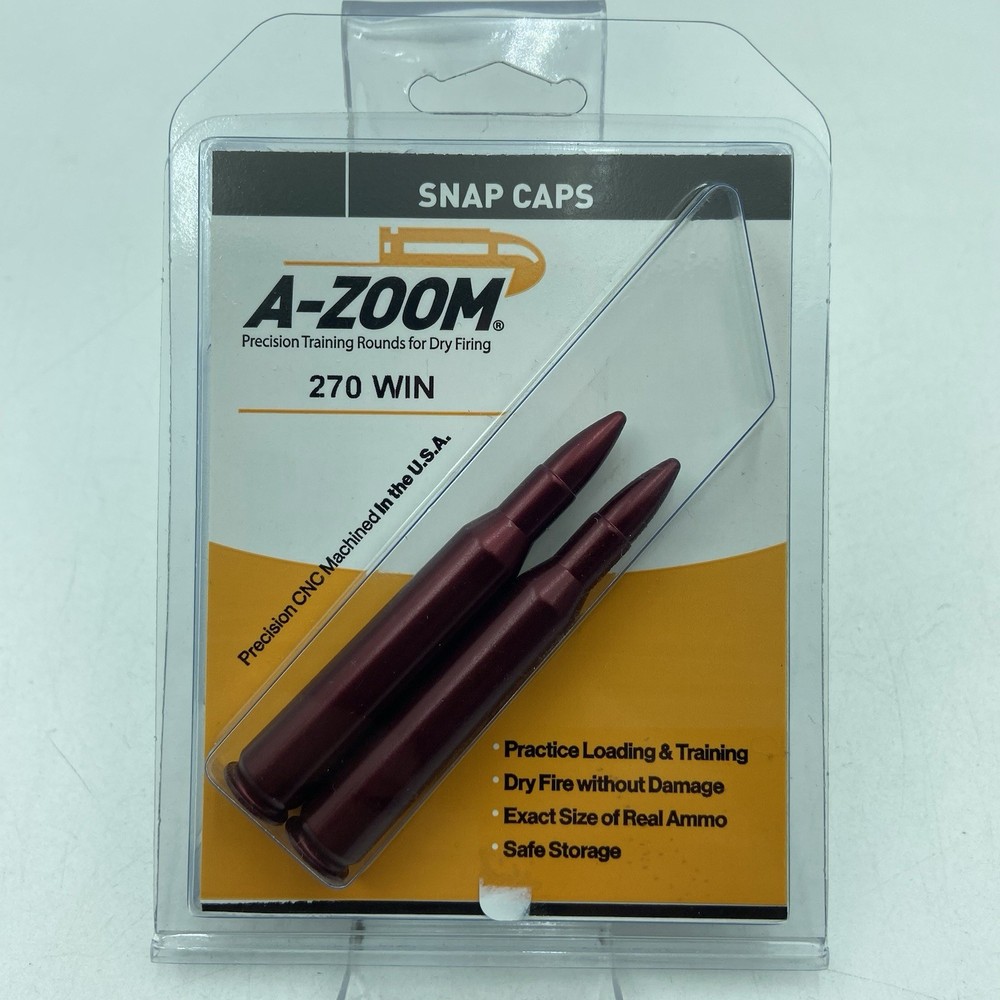 A-Zoom 270 Winchester Precision Snap Caps (2 Pack) 12224