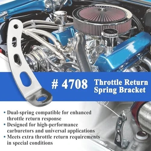 4Pcs 4708 Throttle Return Spring Bracket, Fixed Throttle Return Spring