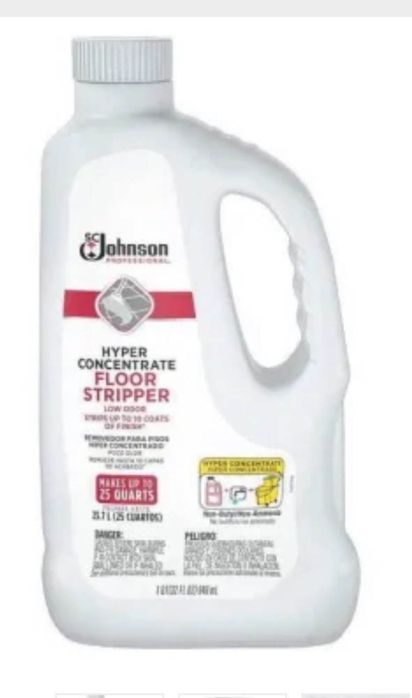 1 Qt SC Johnson Professional Hyper Concentrated Floor Stripper