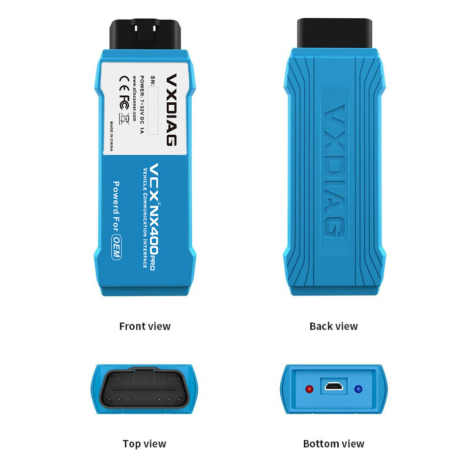 VXDiag NX400PRO for Toyota OBD2 Diagnostic Tool Code Reader Fit with SAE J2534