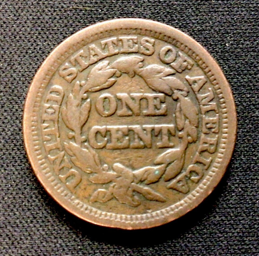 1847 Large Cent G! ENN Coins