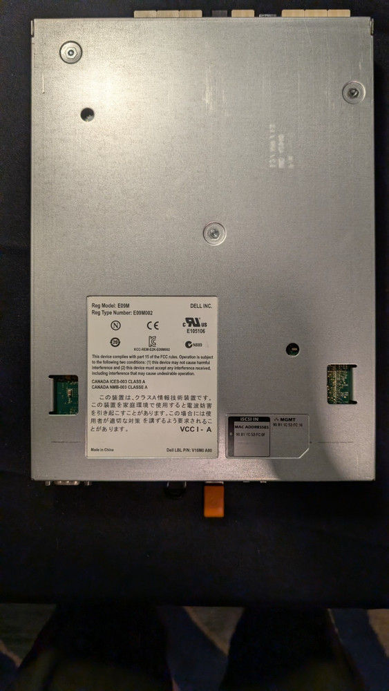 Dell EqualLogic Type 14 Storage Controller - E09M002