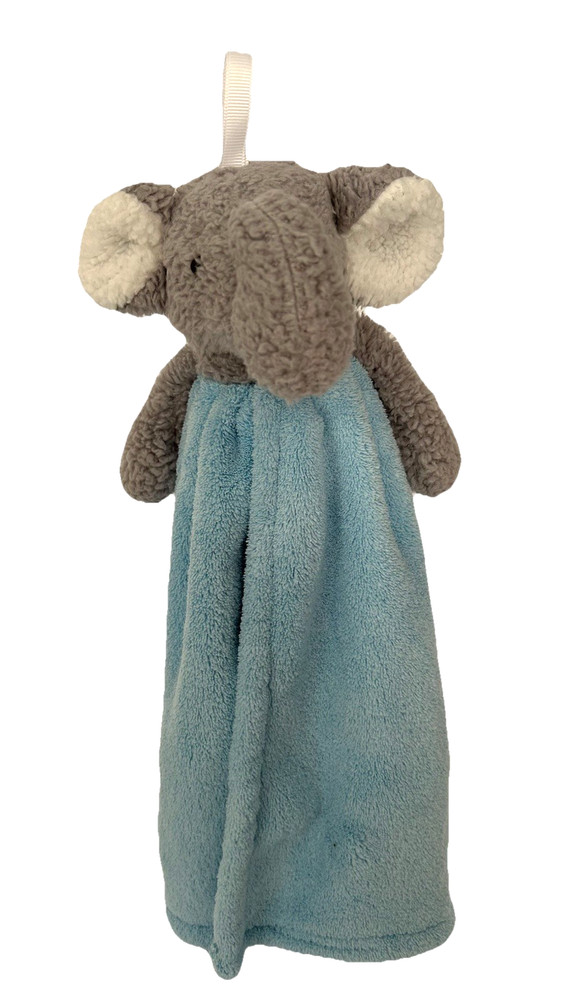 MUMUS Gray Elephant Lovey Blue Soft