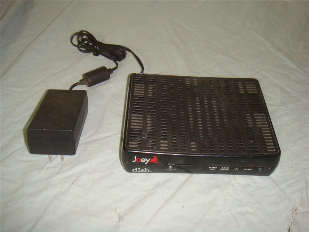 DISH JOEY RECEIVER WITH POWER ADAPTER -READ!