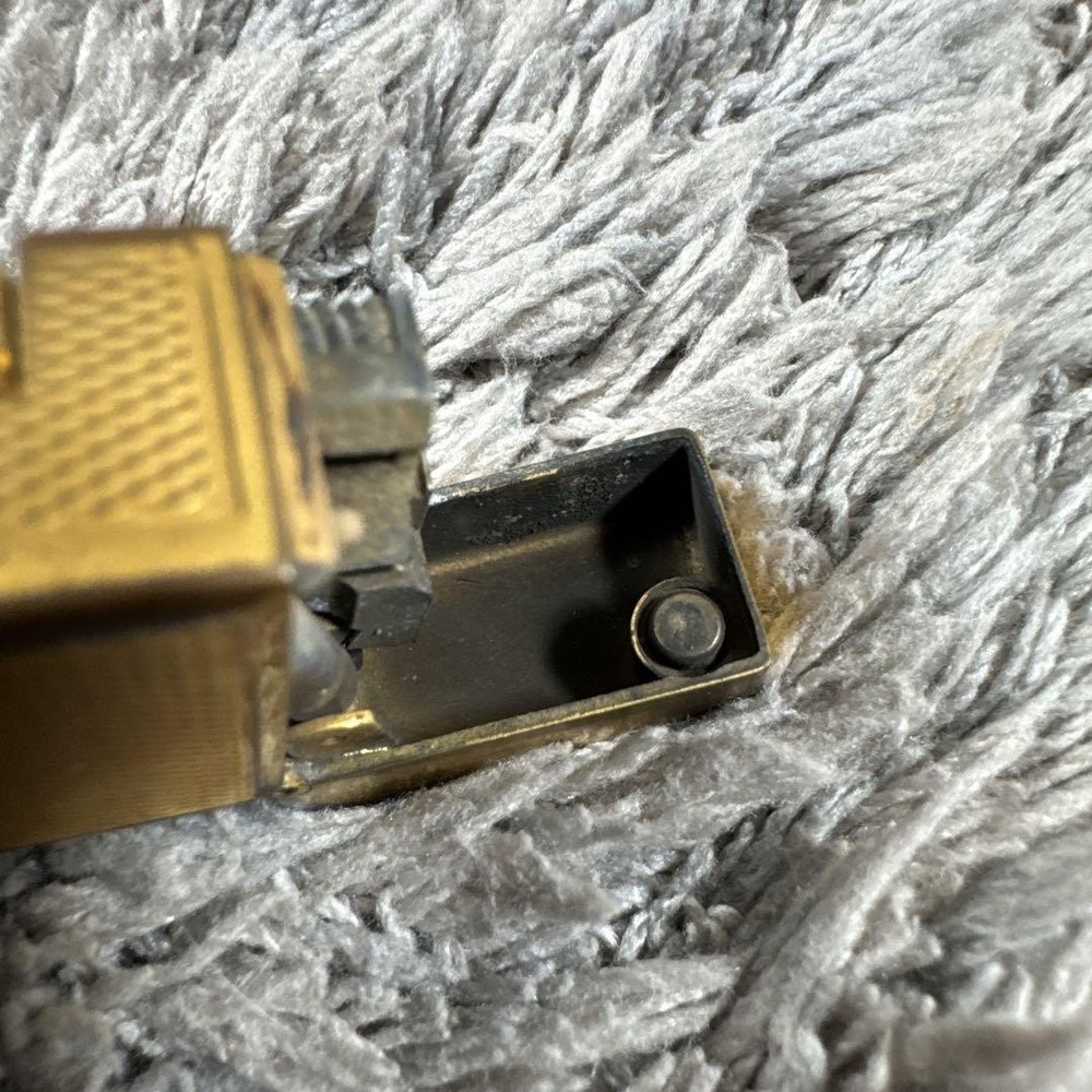 Gold Dunhill Roller Gas Lighter