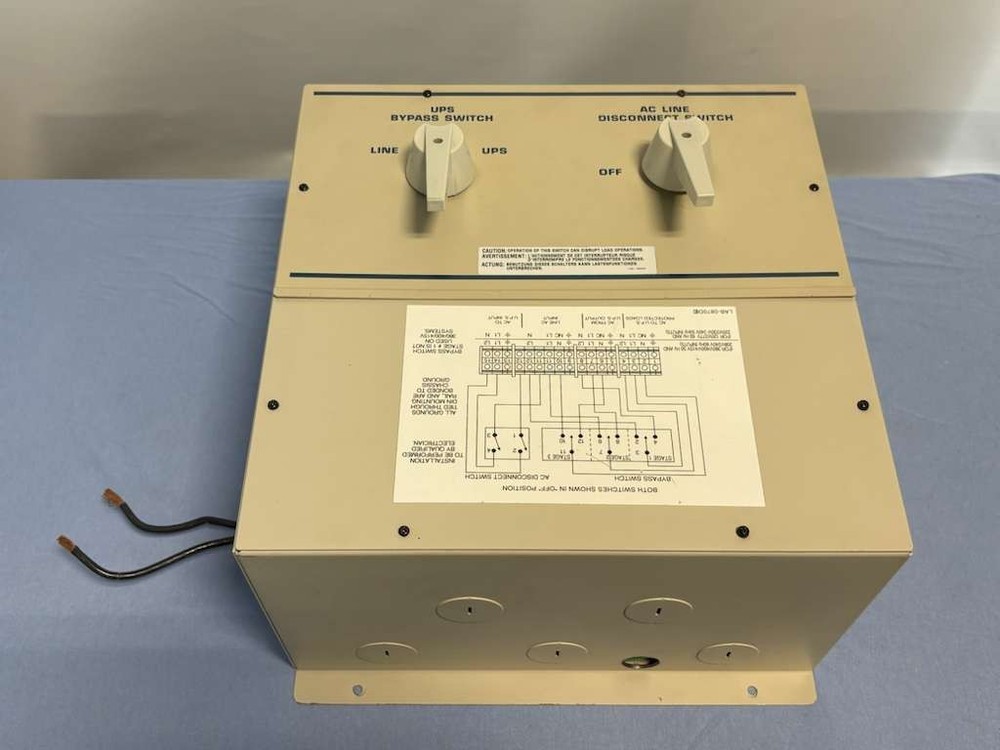 Best Power Technology External Transfer Switch Part BPE-04-MBB-1A