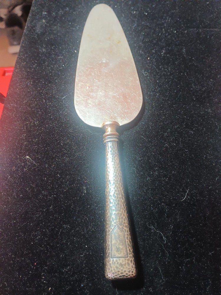Sterling Handle Stainless Steel Serving Pie Cake Knife 9-1/2"
