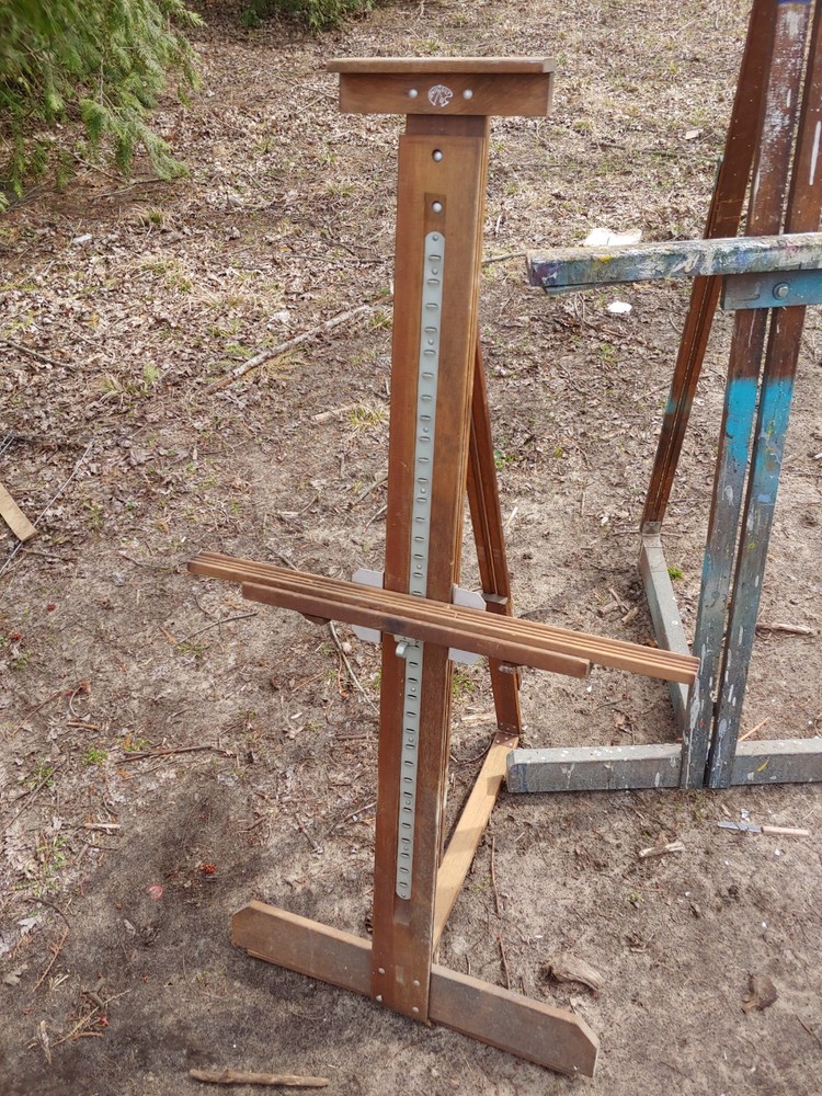 Anco-Bilt Painter’s Easel Oak 1910