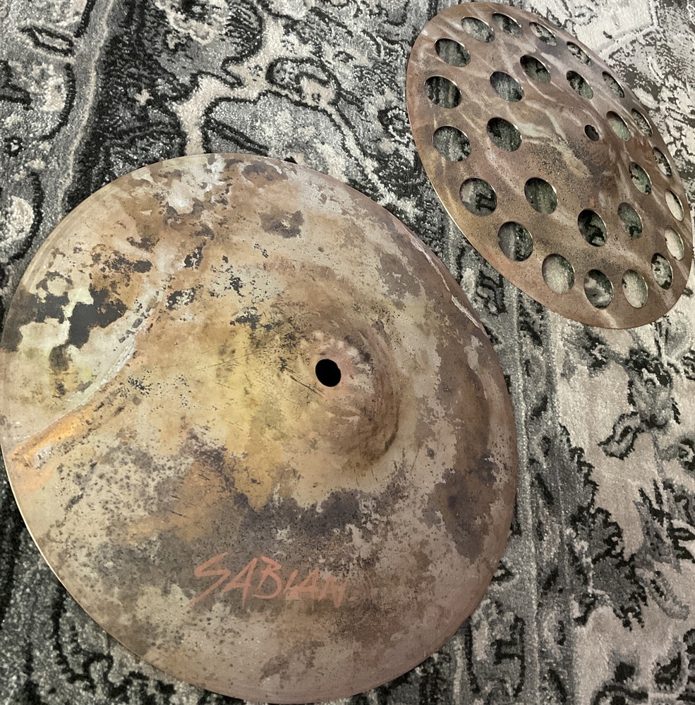 Sabian 10” AA Sick Hi-Hats Pair