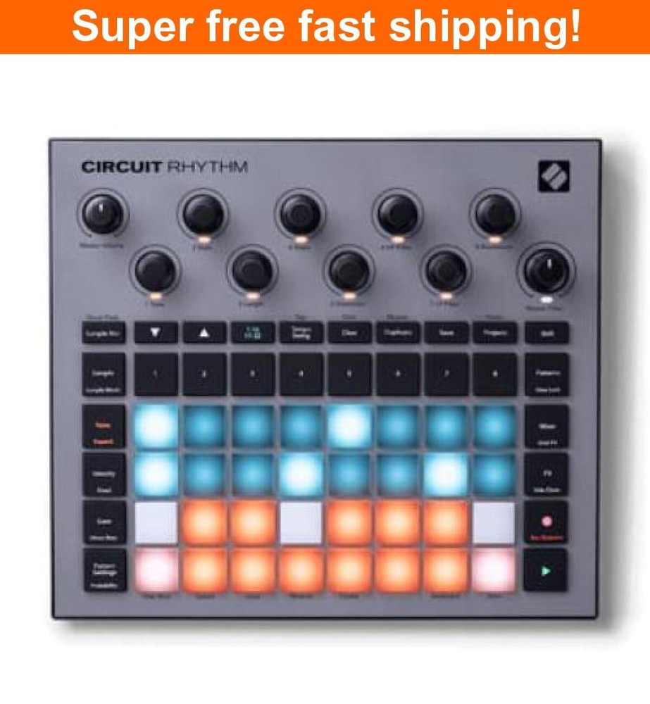 Novation Circuit Rhythm Groovebox and Standalone Sampler