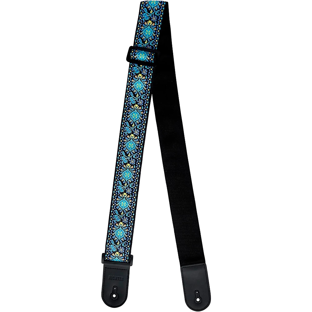 RICHTER Retro Guitar Strap Blue