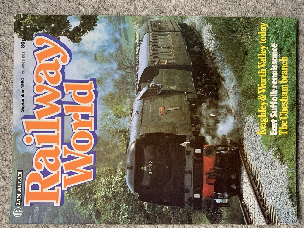 Railway World Magazine - 1984 - 4 issues